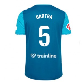 Real Betis Marc Bartra #5 Alternativní Dres 2024-25 Krátký Rukáv